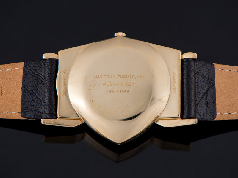 Hamilton Electric Pacer Sanders & Thomas 14K Gold (Ventura II) Watch Case Back