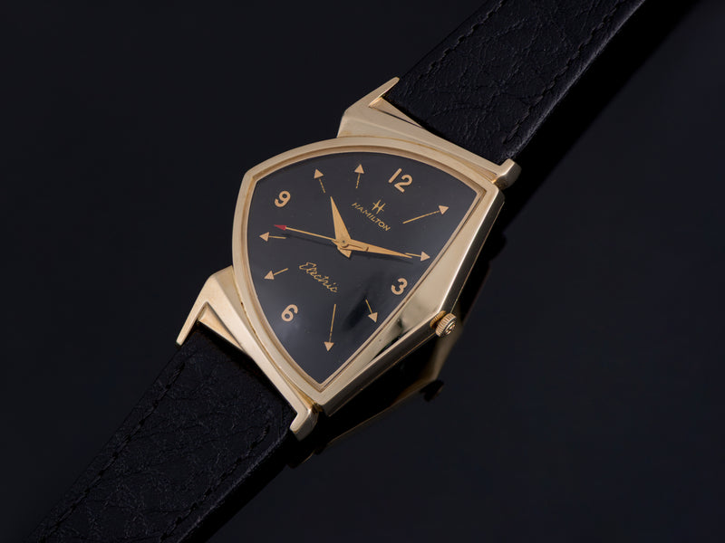 Hamilton Electric Pacer Sanders & Thomas 14K Gold (Ventura II) Watch