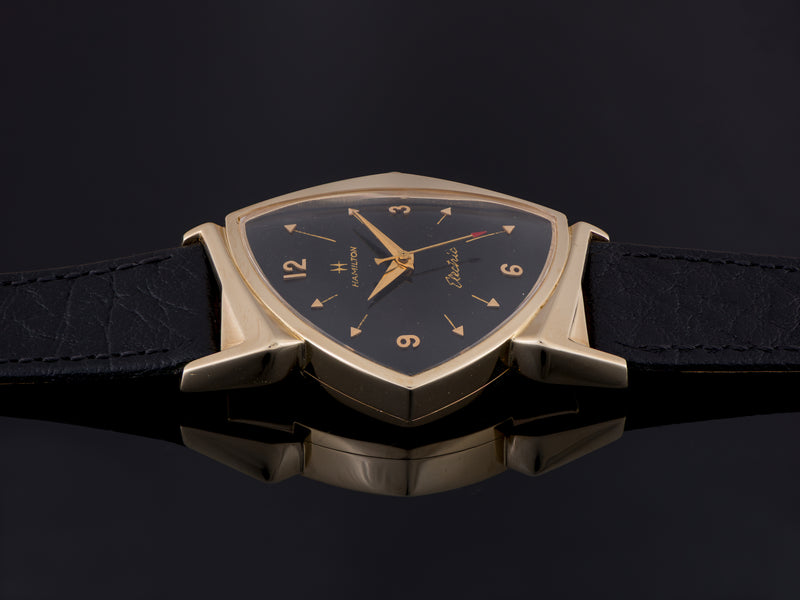 Hamilton Electric Pacer Sanders & Thomas 14K Gold (Ventura II) Watch