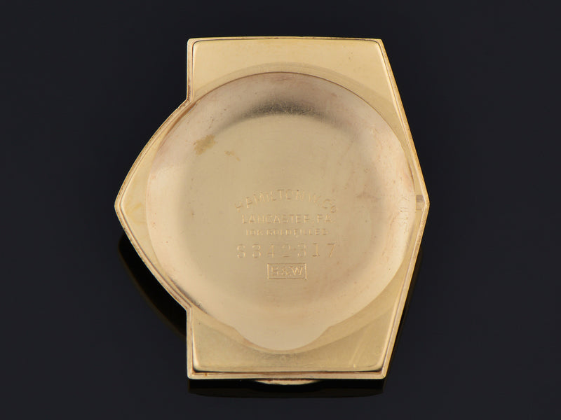 Hamilton Electric Pacer Watch Inner Case Back