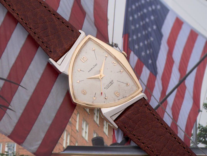 Hamilton Electric Pacer White "Made In USA" Dial Watch