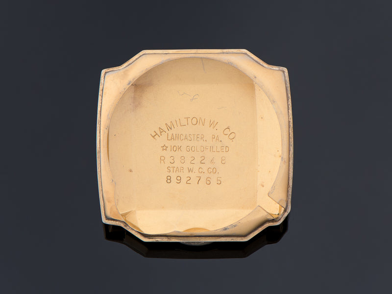 Hamilton Electric Pegasus Inner Watch Case Back