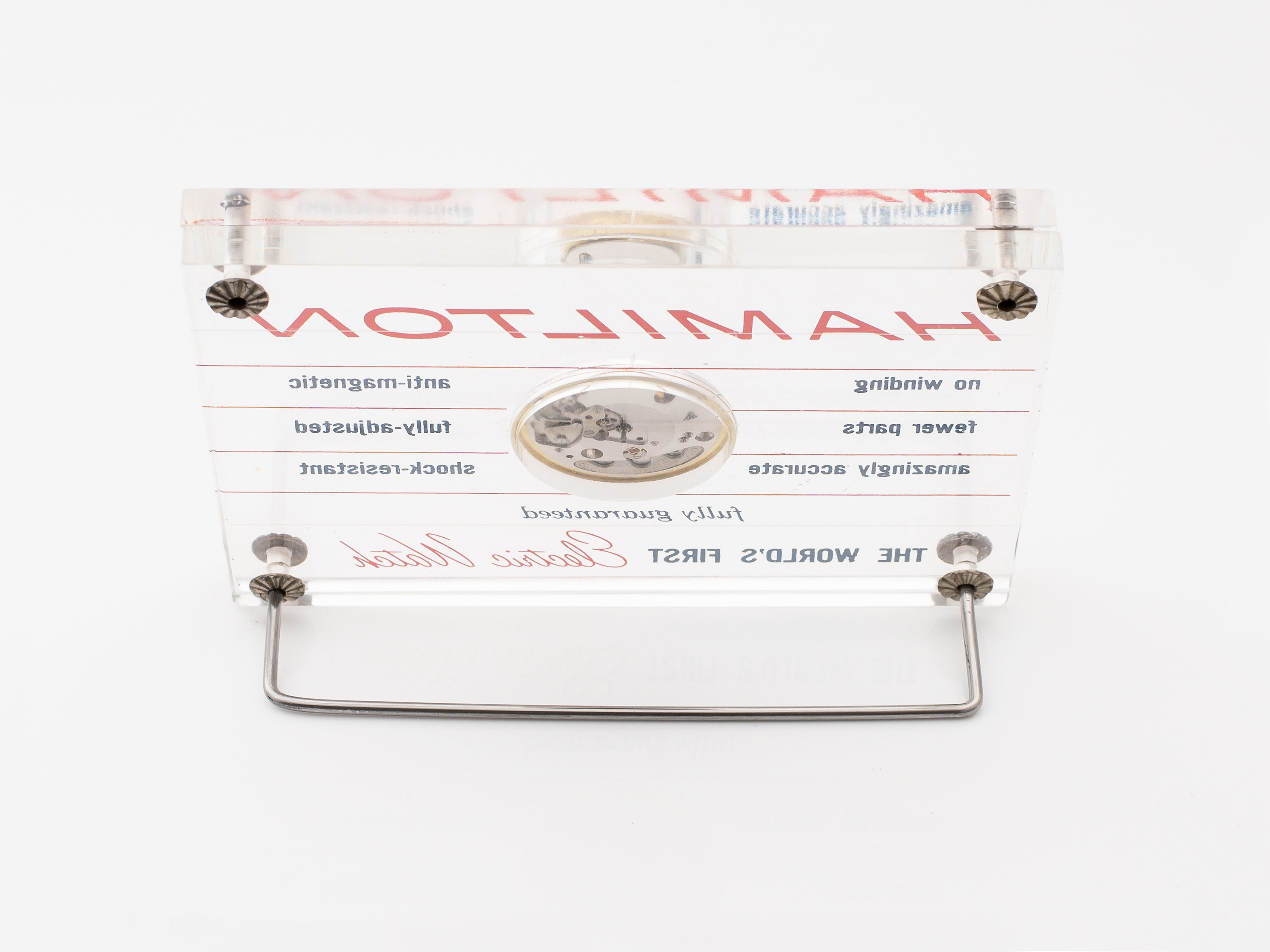 Hamilton Display Hamilton Electric Plexiglass Movement Display