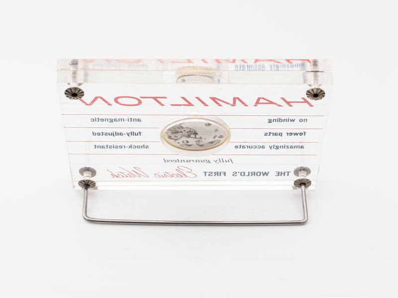 Hamilton Electric Plexiglass Movement Display