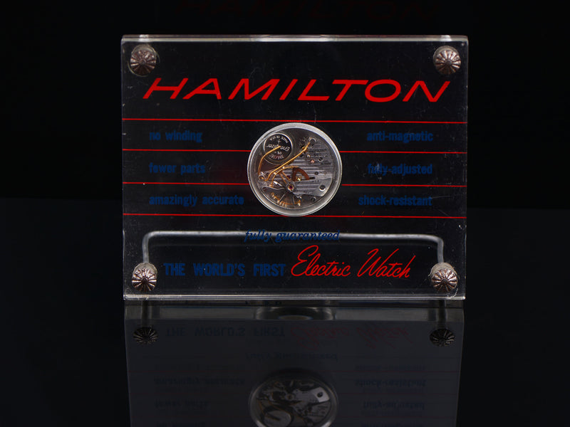 Hamilton Electric Plexiglass Movement Display
