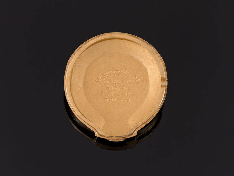 Hamilton Electric Polaris 14K Inner Watch Case Back