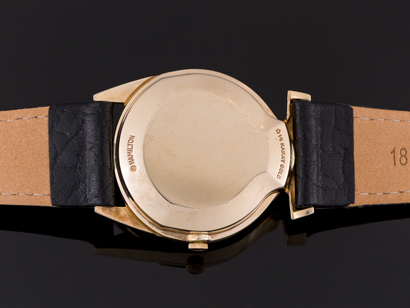 Hamilton Electric Polaris 14K Watch Case Back