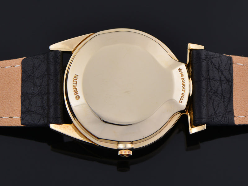 Hamilton Electric Polaris 14K Watch Case Back
