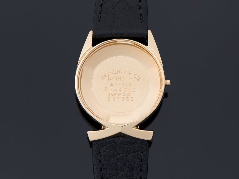 Hamilton Electric Polaris II 14K Inner Watch "To A Craftsman" Case Back