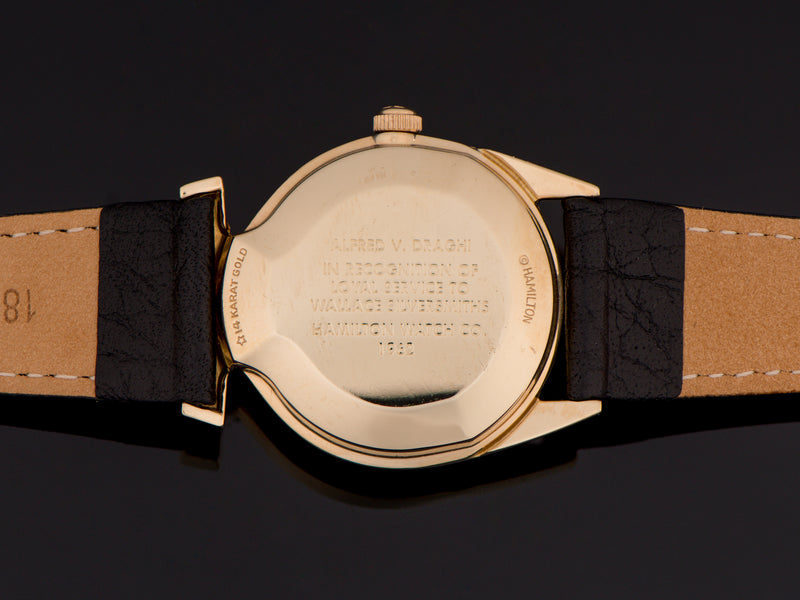 Hamilton Electric Polaris II 14K Watch Case Back