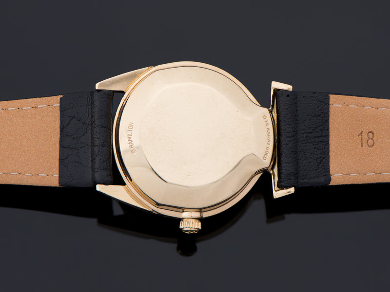 Hamilton Electric Polaris II 14K Watch Case Back