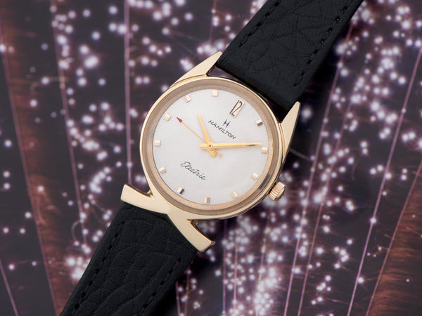 Hamilton Electric Polaris II 14K Watch "To A Craftsman"