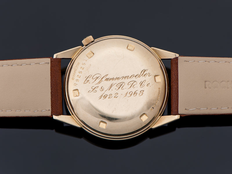 Hamilton Electric RR Special 52 Watch Case Back