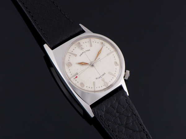 Hamilton Electric Regulus Stainless Steel Asymmetric Watch