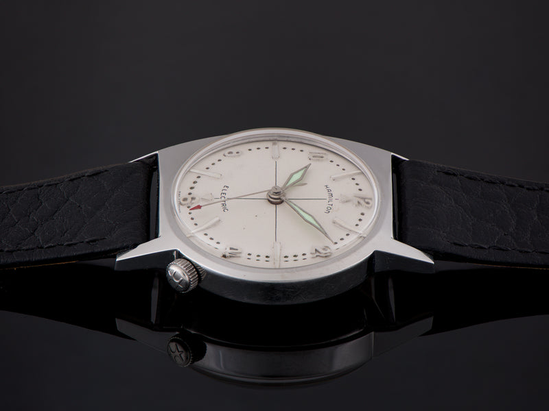Hamilton Electric Regulus Stainless Steel Asymmetric Watch