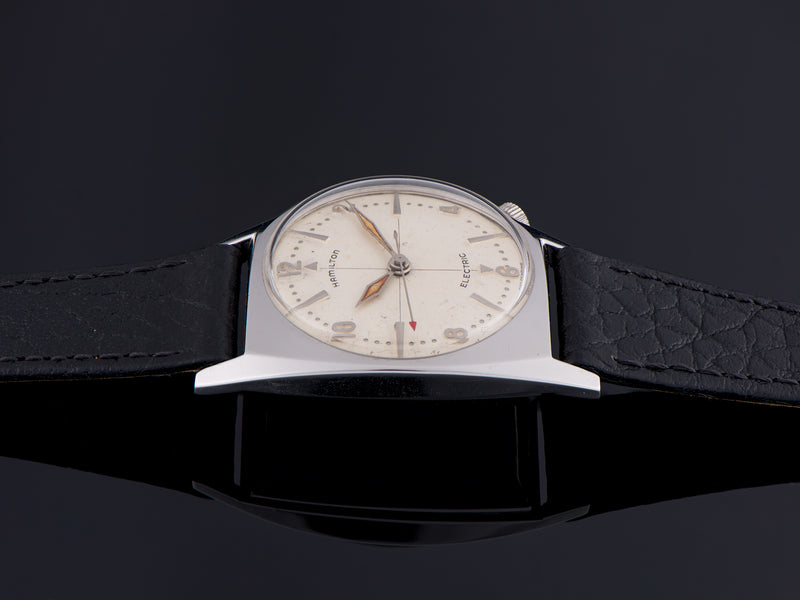 Hamilton Electric Regulus Stainless Steel Asymmetric Watch