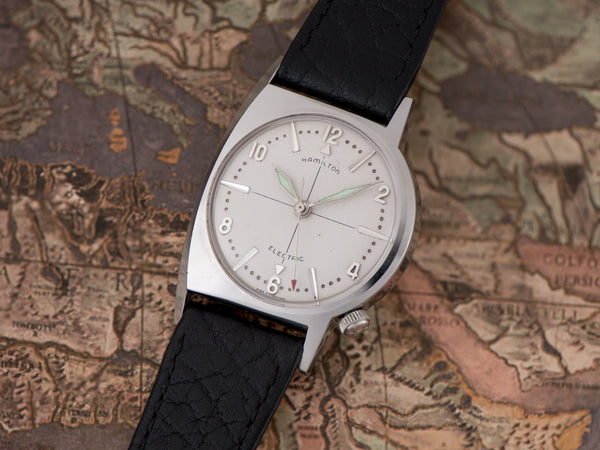 Hamilton Electric Regulus Stainless Steel Asymmetric Watch