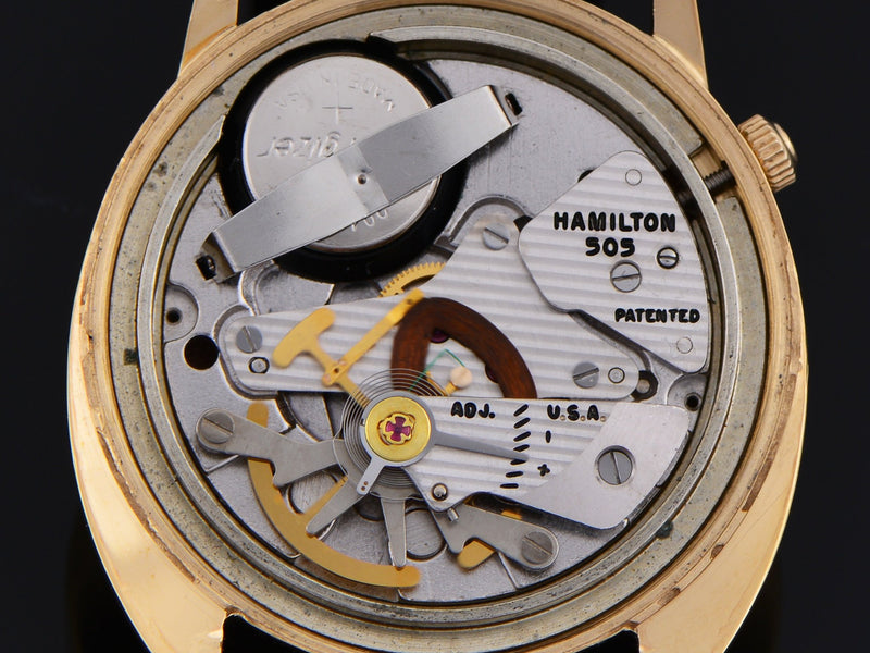 Hamilton Electric 505 Watch Movement in Saturn Case