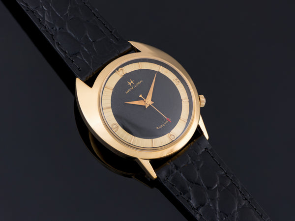 Hamilton Electric Saturn Original Black Dial Watch