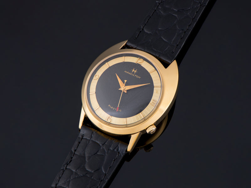 Hamilton Electric Saturn Original Black Dial Watch