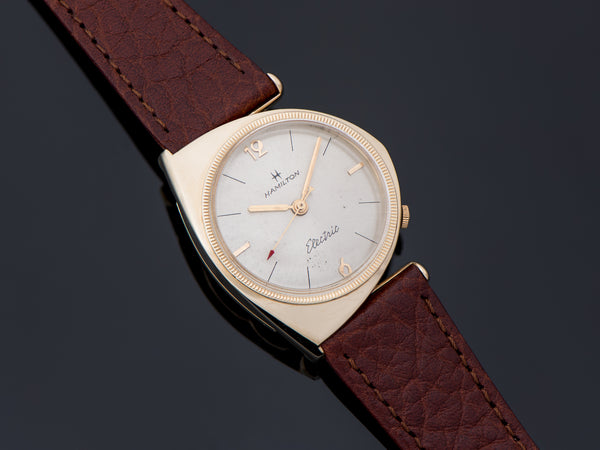 Hamilton Electric Savitar 14K Yellow Gold Watch