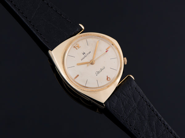 Hamilton Electric Savitar 14K Yellow Gold Watch