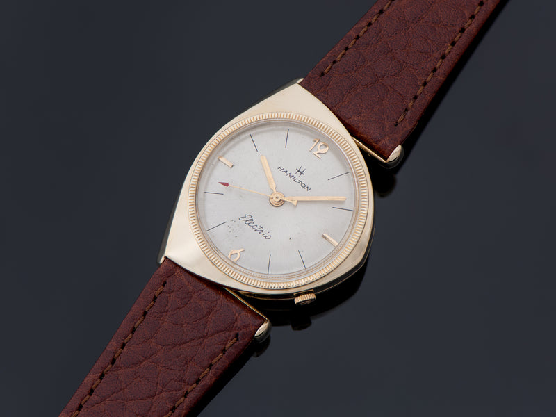 Hamilton Electric Savitar 14K Yellow Gold Watch