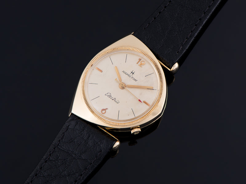 Hamilton Electric Savitar 14K Yellow Gold Watch