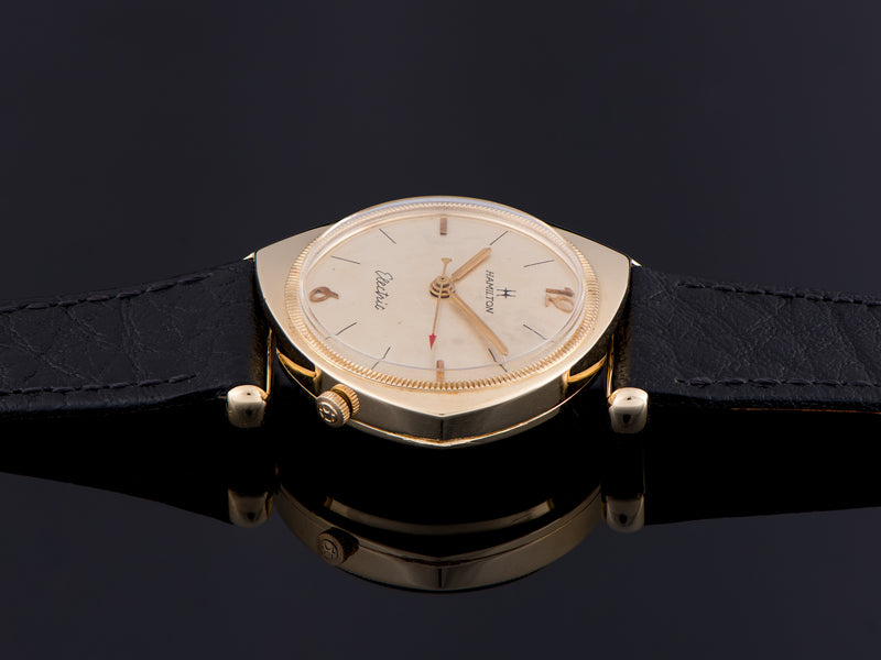 Hamilton Electric Savitar 14K Yellow Gold Watch