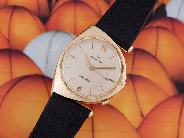 Hamilton Electric Savitar 14K Yellow Gold Watch