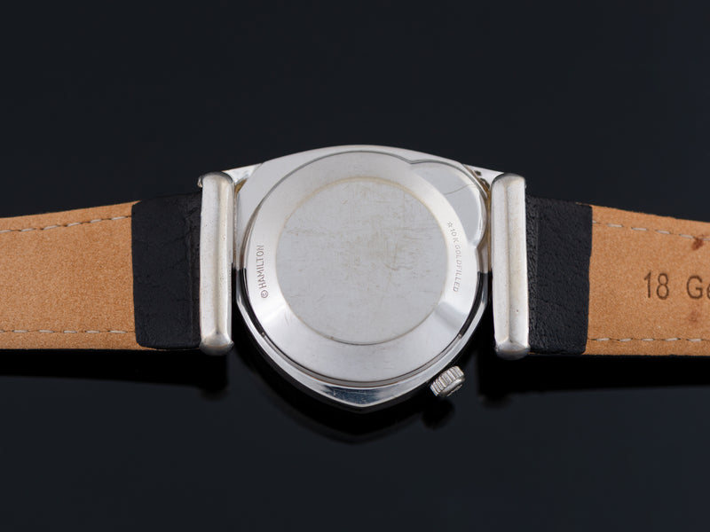 Hamilton Electric Savitar II White Gold Filled Watch Case Back