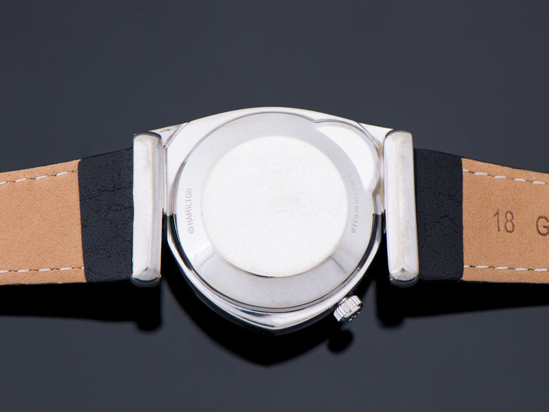 Hamilton Electric Savitar II White Gold Filled Watch Case Back