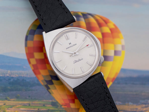 Hamilton Electric Savitar II White Gold Filled Watch