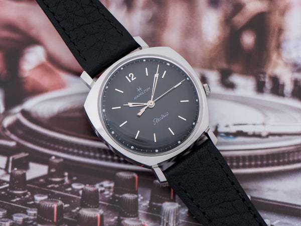 Hamilton Electric Sea-Lectric II Custom Black Dial Watch