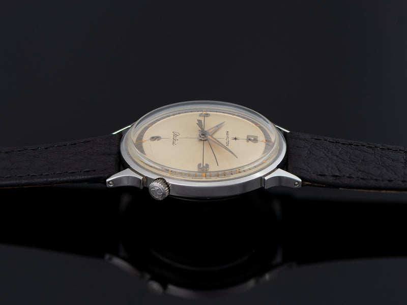 Hamilton Electric Skip Jack Stainless Steel New Old Stock Watch