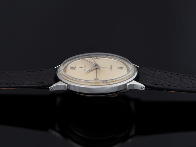 Hamilton Electric Skip Jack Stainless Steel New Old Stock Watch