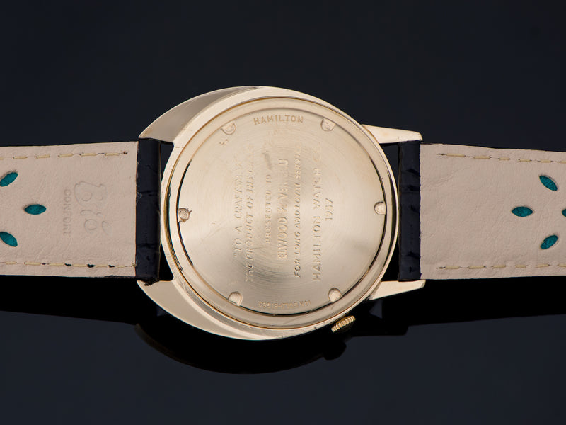 Hamilton Electric Spectra Employee Award Watch Case Back