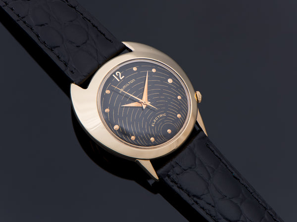 Hamilton Electric Spectra Original Finish Black Dial Watch