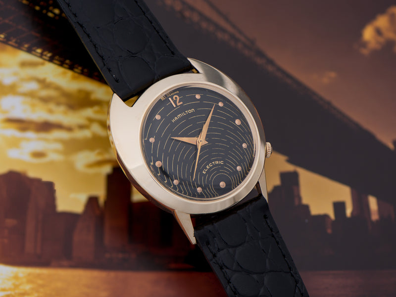 Hamilton Electric Spectra Original Finish Black Dial Watch
