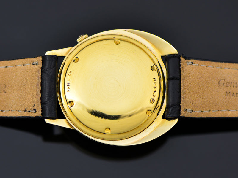 Hamilton Electric Spectra 18K Gold Watch Case Back