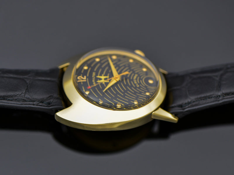 Hamilton Electric Spectra 18K Gold Original Black Hamilton Employee Award Style Dial