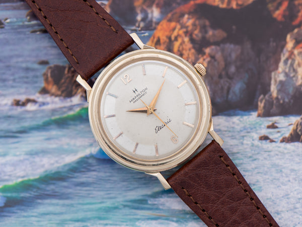 Hamilton Electric Summit B 14K Gold Watch