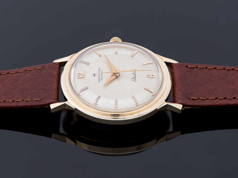 Hamilton Electric Summit B 14K Gold Watch