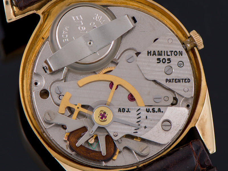 Hamilton Electric Polaris "To A Craftsman" 14K 505 Electric Watch Movement