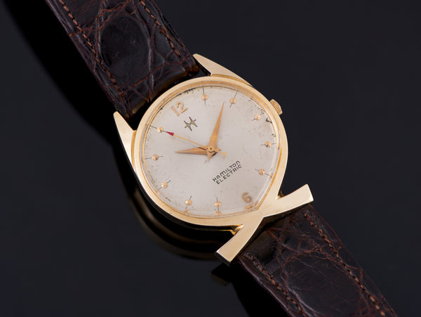 Hamilton Electric Polaris "To A Craftsman" 14K Watch