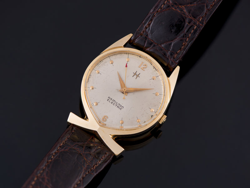 Hamilton Electric Polaris "To A Craftsman" 14K Watch