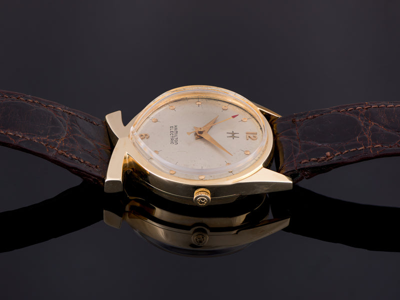 Hamilton Electric Polaris "To A Craftsman" 14K Watch