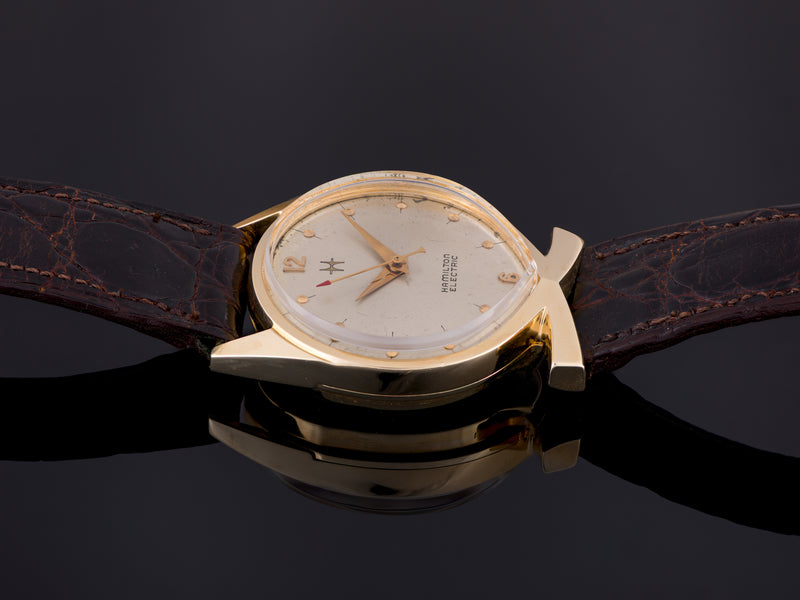 Hamilton Electric Polaris "To A Craftsman" 14K Watch