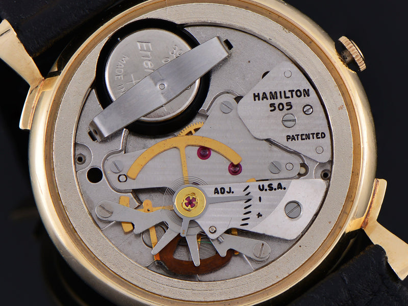 Hamilton Electric Van Horn 14K 505 Electric Watch Movement