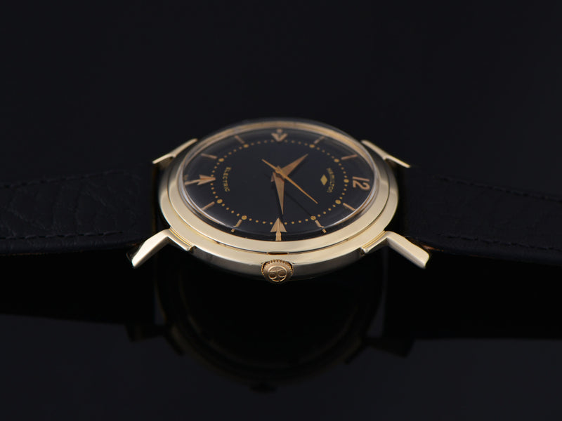 Hamilton Electric Van Horn 14K Black Dial Watch